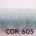 COLORE: 605 - 20 metri filo cerato LINHASITA 1 mm di spessore, filo per macramè, materiali