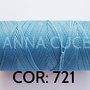 COLORE: 721 - 20 metri filo cerato LINHASITA 1 mm di spessore, filo per macramè, materiali