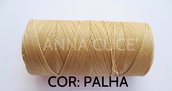 COLORE: PALHA - 20 metri filo cerato LINHASITA 1 mm di spessore, filo per macramè, materiali
