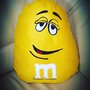 Cuscino personaggio M&M's M&M idea regalo San Valentino pillow handmade 