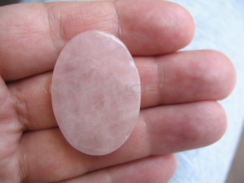 Cabochon Di Larimar Naturale 27 Ct - Forma Ovale 28x15x6 Mm, Pietra Preziosa Sfusa Per Creare Gioielli Fai Da Te