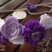 Kit di Coroncina e Fascia elastica a fiori per Mamma e Figlia by Little Rose Handmade