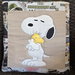 cuscino quillow Snoopy - un cuscino con dentro un plaid