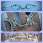 Bracciale triplice luna