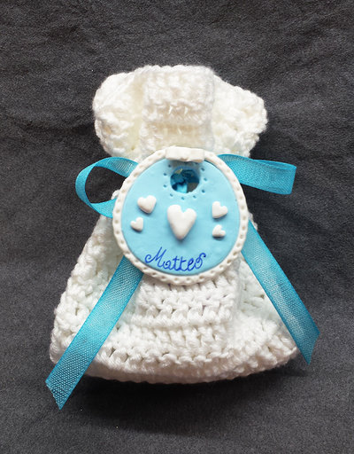 Gicaprice 30 Bigliettini Per Bomboniera Battesimo Bambina - Personalizzabili Con Nome E Data, Spedizione Veloce