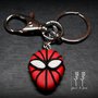 ciondolo ispirato a spiderman| ciondolo fimo| ciondolo spiderman| portachiave spiderman| spiderman pendant|