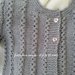 Golfino / maglia / cardigan /giacchino in lana  con bottoni a cuore