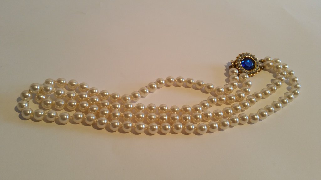 Nuova Collana Perline Perle Multicolore Mare Del Sud 8 Mm 10 Mm - Foto 5