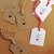 Tags "Made with Love" in carta Kraft Stile Rustic Chic oppure carta bianca