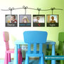 Portafoto lavagna - adesivo murale per bambini - cornice portafotografie - sticker da parete cameretta