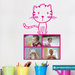 Portafoto gattino - adesivo murale per bambini - cornice portafotografie - sticker da parete cameretta