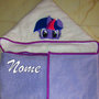 Accappatoio a mantello My Little Pony (Twilight Sparkle) personalizzato