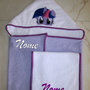 Set accappatoio a mantello My Little Pony (Twilight Sparkle) + asciugamano mani/viso personalizzato 