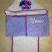 Set accappatoio a mantello My Little Pony (Twilight Sparkle) + asciugamano mani/viso personalizzato 