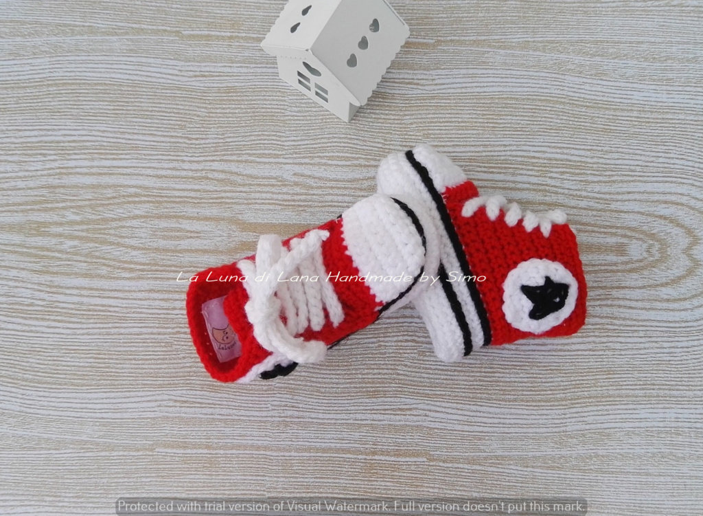 Scarpine Unisex Per Neonato Stile Converse Bambini Abbigliamen 
