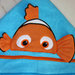 Set accappatoio a mantello Alla ricerca di Nemo + asciugamano mani/viso personalizzato