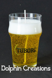 Candela profumata birra "Tuborg"