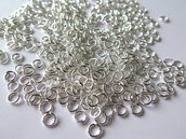  Anellini silver plated 5 mm   FER3