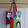 Borsa vintage pop art