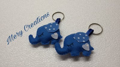Miniblings Portachiavi Elefante – Portachiavi In Gomma Con Catena – Design Originale Da Berlino