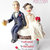 Cake topper matrimonio “Nozze al cioccolato” (personalizzabile)