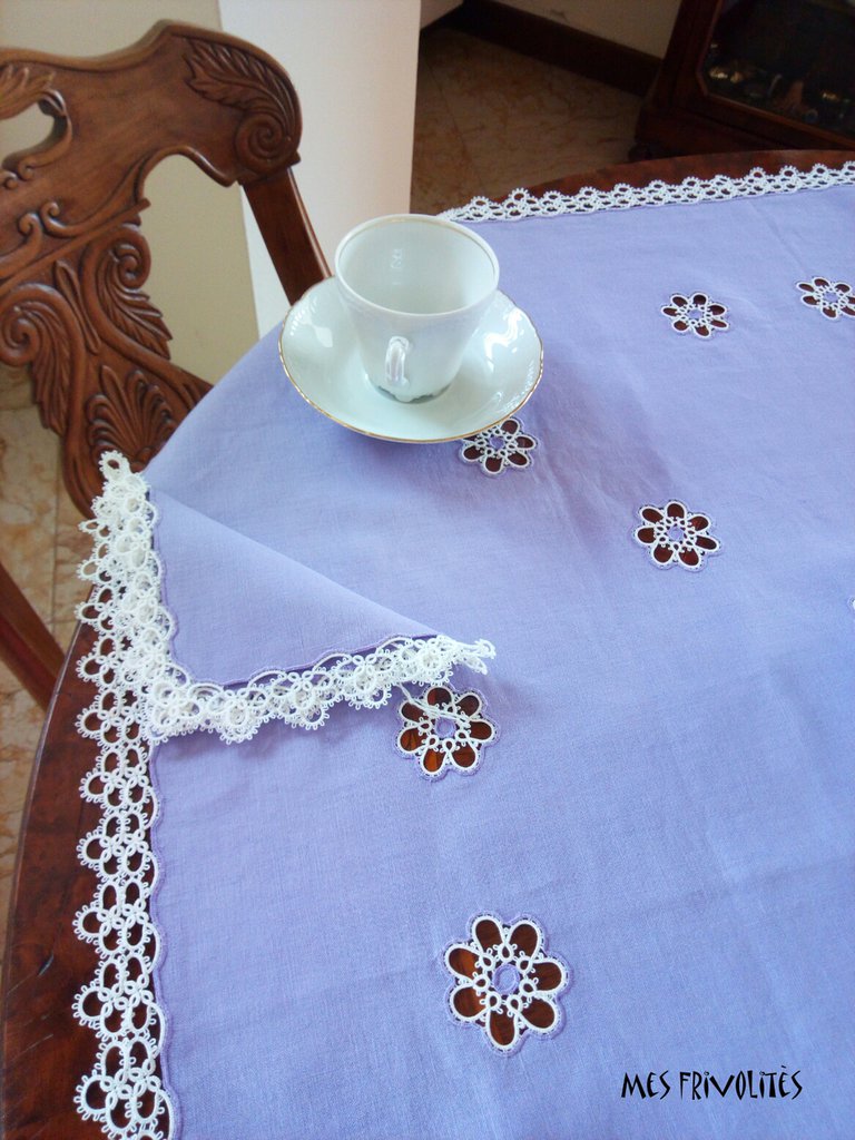 Runner Tavola In Juta E Pizzo 30x180cm - Tovaglia Rustica Per Matrimoni Country E Feste - Foto 3