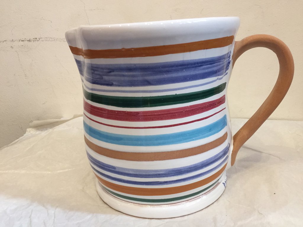 Cabilock Bricco Latte In Ceramica Brocca Per Panna E Salsa Piccola Brocca Multiuso Per Conservare Latte E Altri Liquidi Facile Da Pulire E Trasportare