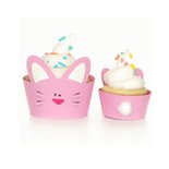 48 Pezzi Set Decorazioni Cupcake Natale | Pirottini E Topper Con Pupazzo Di Neve, Elfo, Babbo Natale, Renna | Festa A Tema Natalizia Per Bambini