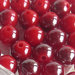 10 Perle varigate rosso 10 mm PRL318