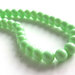 20 Perle di vetro verde chiaro 8mm PRL335