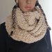 Sciarpa circolare in lana -  Infinity scarf