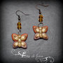 orecchini fimo| orecchini farfalle| orecchini autunno| orecchini pendenti| gioielli autunno| polymerclay earrings| bijoux| orecchini adulti