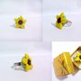 Anello Girasole in pasta di mais