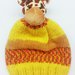 Cappellino con giraffa