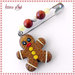 "Gingerbread: l'Omino di Marzapane" - accessorio spilla