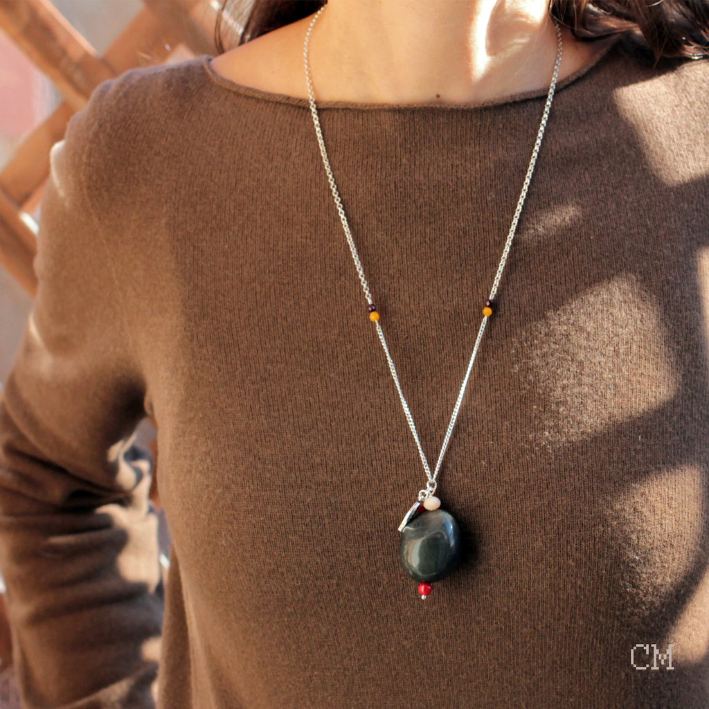 Collana Girocollo Bohémien In Perline Di Seme E Cuore - Vintage, Fatta A Mano, Gialla - Gioielli Estivi Per Donna, Idea Regalo