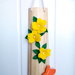 tegolina handmade in legno  fiori  feltro regalo natale pannolenci fatto a mano decorazione parete misshobby doni e bomboniere