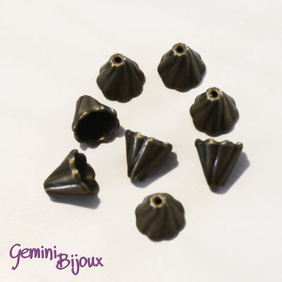 Coppia di coppette tibetane bronzo 12mm. COP-B2 Coppia di coppette tibetane bronzo 12mm. COP-B2