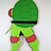 Inviti tartarughe Ninja fatti a mano per compleanni