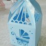 Scatola bomboniera (0,90pz) sacchetto porta-confetti Battesimo Nascita baby
