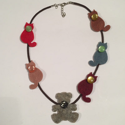 Collana A Doppio Strato Staccabile Per Bambine E Ragazze - Cristalli E Lega Oro Rosa - Regalo Compleanno, Cod. X391-XL08963-RG