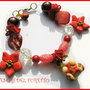 Bracciale bracelet Natale idea regalo natale angioletto angel orsetto orso angel fimo cernit handmade 4 