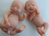 Bambole baby ooak modellati a mano.No stampi!