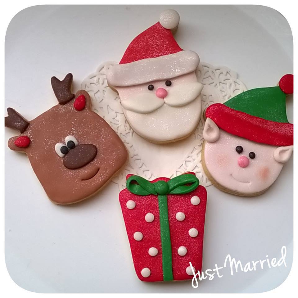 Biscotti Babbo Natale Pasta Di Zucchero.Biscotti Decorati Natalizi Idea Regalo Natale Elfo Babbo Natale Su Misshobby