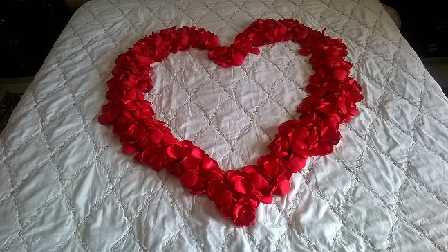 1000 petali rossi, matrimonio, san valentino, petali finti per decorare