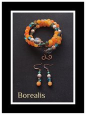 Parure agata arancione Parure agata arancione