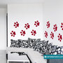 Orme - adesivo murale per bambini - sticker da parete animali 
