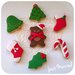 biscotti decorati natalizi,versione mini,  idea regalo natale