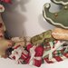 NATALE - ghirlanda ginger con albero di Natale in tessuto e feltro