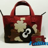 Borsa in feltro e pannolenci OWL BAG fatta a mano - Donna - Borse - | su  MissHobby